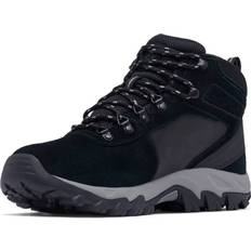 Columbia Men Shoes Columbia Men's Newton Ridge Plus II Suede Waterproof, Black/Stratus