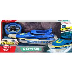 USB Radiostyrte båter Dickie Toys Police Boat