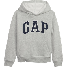 GAP Children's Clothing GAP Kid's Arch Logo Hoodie - Light Heather Gray