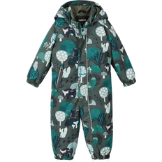 Reima Overalls Children's Clothing Reima Toddler's Waterproof Snowsuit Puhuri - Thyme Green (5100116A-8518)