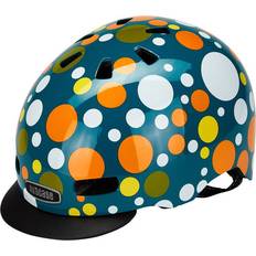 Nutcase Bike Accessories Nutcase Street, Adult Bike and Skate Helmet with MIPS Protection System for Road Cycling and Commuting, Polka Face Gloss MIPS