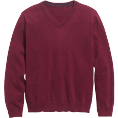 L Knitted Sweaters Children's Clothing Old Navy Boy's Solid V-Neck Sweater - Crimson Cranberry
