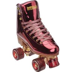 Inlines & Roller Skates Impala Rollerskates Girl's Quad Skate Big Kid/Adult Plum US Men's 9, Women's 11