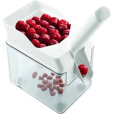 Leifheit Cleaning Equipment & Cleaning Agents Leifheit Cherry Pitter with Stone Catcher Container Cherry Stone Remover