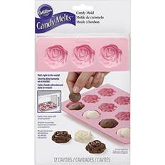 Chocolate Molds Wilton Bakeware 12 Cavity Rose Candy