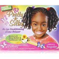 Lusters PCJ Pretty-N-Silky No-Lye Childrens Conditioning Creme Hair Relaxer Kit Regular