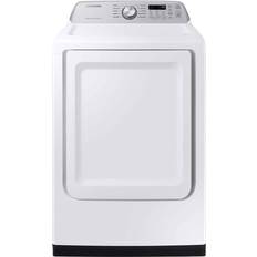 Air Vented Tumble Dryers - Front Samsung DVG47CG3500W Smart Sensor Dry White