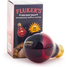 3 pack fluker's red heat bulbs for reptiles 60 watt