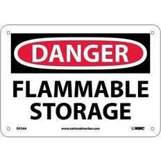 NMC Marker Danger Signs; Flammable Storage7X10.040 D534A