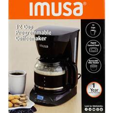 Imusa Coffee Brewers Imusa GAU-18210B Programmable Coffee Maker