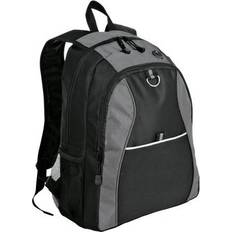 Women Gymsacks Port Authority Contrast Honeycomb Backpack OSFA Grey/ Black