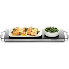Chefman Long Electric Warming Plate Heating Tempered