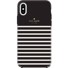 Kate Spade Soft Touch for Apple iPhone XS Max Feeder Stripe Black/Cream