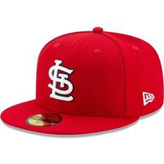 New Era Cleveland Indians Sports Fan Apparel New Era Cardinals 59Fifty Authentic Cap Adult Red/White