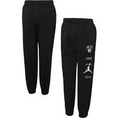 Beanies Jordan Youth Brand Black Brooklyn Nets Courtside Statement Edition Fleece Pants