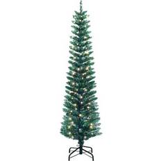 Puleo International Interior Details Puleo International Inc. 6-ft. Pre-Lit Tinsel Artificial Christmas Tree