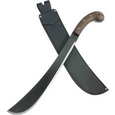 & Knife, Golok 14in Blade, Handle Sheath