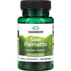 Swanson Fatty Acids Swanson Superior Herbs Saw Palmetto Vitamin 120 pcs
