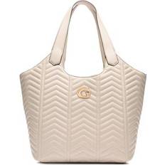 Guess Lovide Quilted Shopper Bag - Cream