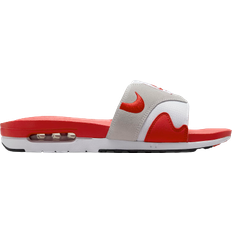 Nike Air Max Slippers & Sandals Nike Air Max 1 - White/Black/Light Neutral Grey/University Red