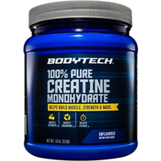 Creatine BodyTech 100 Pure Creatine Monohydrate 510g Unflavored
