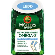 Omega-3 Fettsyrer Mollers Pharma Ledd kapsler