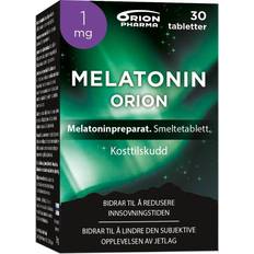Melatonin Melatonin Orion 1 mg Smeltetabletter