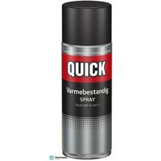 Matt svart maling Quick Bengalack Varmebestandig spray Svart 0.4L