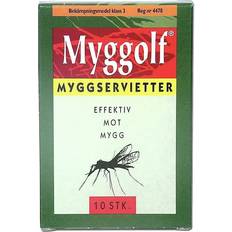 Insektsbeskyttelse Myggolf Myggserviett insektsmiddel