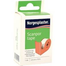 Kirurgisk tape Norgesplaster Scanpor Bandasjetape 2,5cm x10m dispenser