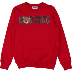 Moschino Kid's Teddy Logo Sweatshirt - Red