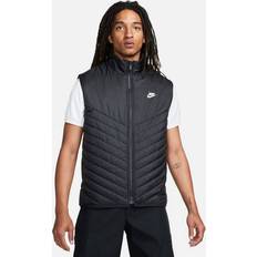 Nike Vests Nike Mens Windrunner Thermore Fill Midweight Vest Mens Black/White