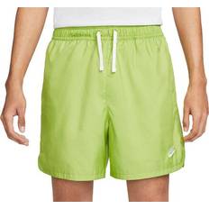 Nike Men's Sportswear Sport Essentials Woven Lined Flow Shorts - Vivid Green/ White