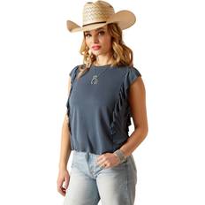 Ariat Equestrian Tank Tops Ariat Ladies Washed Jersey Tank Top