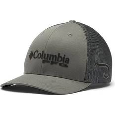 Columbia PFG Logo Mesh Ball Cap High Crown - Titanium/Black/Hook