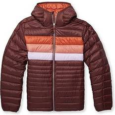 Cotopaxi Women's Fuego Hooded Down Jacket - Chestnut Stripes