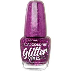 L.A. Colors Glitter Vibes Nail Polish CNL358 City Girl 0.4fl oz