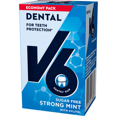 V6 Tyggegummi V6 Dental Care Strong Mint 70g 50st