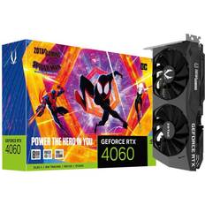 500W - GeForce RTX 4060 Graphics Cards Zotac Spider-Man GeForce RTX 4060 OC 1 x HDMI 3 x DP 8GB
