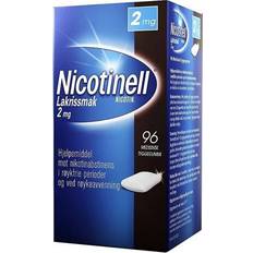 Tyggegummi Nicotinell Tyggegummi 2 mg Lakris 96