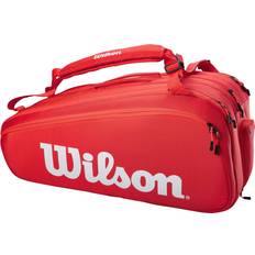 Wilson Tennis Bags & Covers Wilson Super Tour 6Pk Red