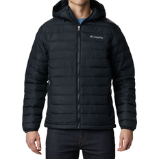 Herre - Vinterjakker Columbia Men’s Powder Lite Hooded Insulated Jacket - Black