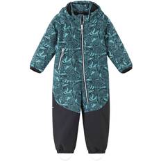 Vinterdresser på salg Reima Mjosa Toddler's Softshell Overall - Turquoise (5100006A-7721)