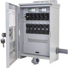 Reliance Controls 7,500-Watt 30 Amp 6-Circuit Outdoor Transfer Switch