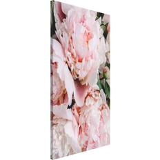 Rosa Pinnwände Magnettafel Blumen Hochformat 3:4 Hellrosa Pinnwand