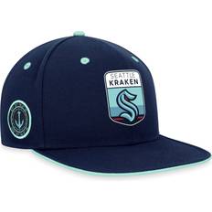NHL Caps Fanatics NHL Seattle Kraken 2023-2024 Authentic Pro Draft Snapback Hat, Men's, Blue