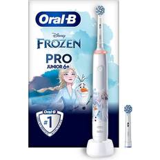 Elektriske tannbørster Oral-B Pro Junior 6 Frozen Elektrische Kinderzahnbürste Weiß