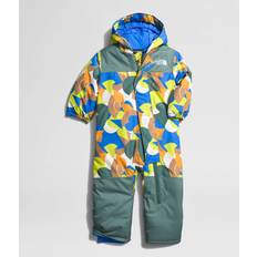 Overalls Children's Clothing The North Face Baby Freedom Snowsuit Almond Butter Big Abstract Print mo
