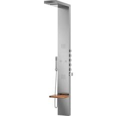 Thermostat Shower Sets Pulse ShowerSpas Oahu (1035) Stainless Steel