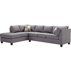 Leathers Sofas Glory Furniture Malone Sectional Sofa 111" 6 Seater